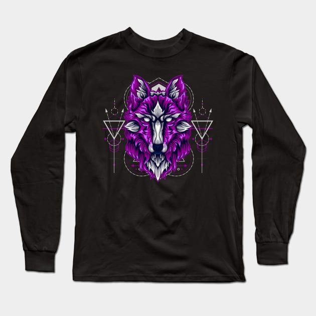 space wolf Long Sleeve T-Shirt by SHINIGAMII